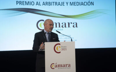 LA CÁMARA DE ESPAÑA PREMIA A LA CÁMARA DE VALLADOLID POR SU LABOR EN EL IMPULSO DE LA MEDIACIÓN